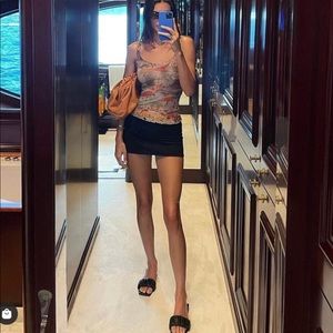 Micro Mini Stretch Skirt size M never worn